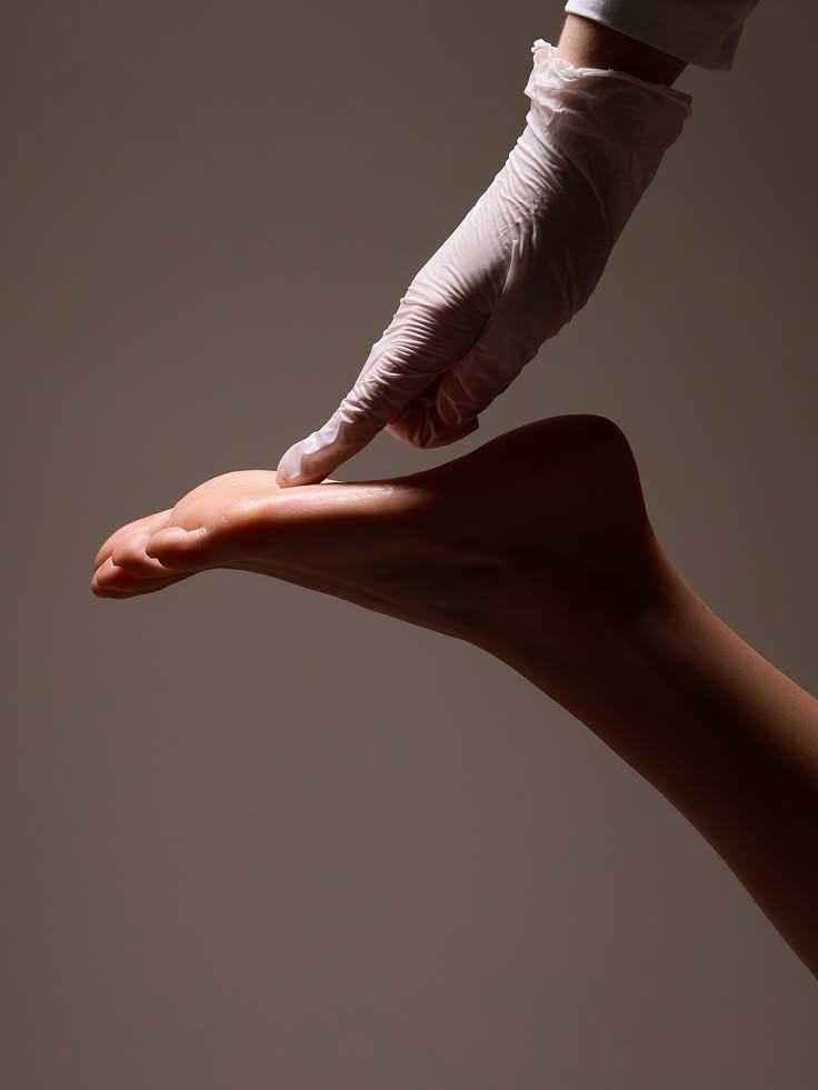 Belleza de pies sencillo